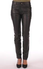 Women Genuine Leather Pant WP 05 SkinOutfit